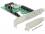 Delock PCI Express Card Hybrid 2 x internal SATA 6 Gbs + 2 x internal mSATA