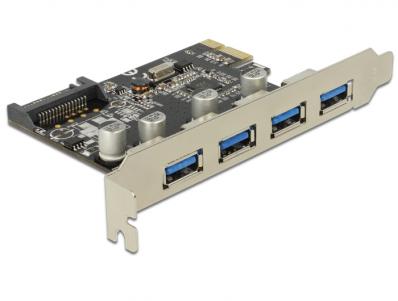 Delock PCI Express Card 4 x external USB 3.0