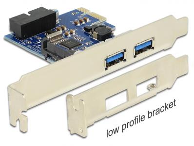 Delock PCI Express Card 2 x external USB 3.0 + 2 x internal USB 3.0