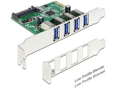 Delock PCI Express Card 4 x USB 3.0