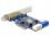 Delock PCI Express Card 2 x external Multiport USB 3.0 + eSATAp + 1 x internal 19 pin USB 3.0