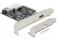 Delock PCI Express x4 Card 1 x external + 1 x internal SuperSpeed USB 10 Gbps (USB 3.1, Gen 2) type A female