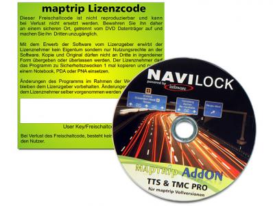 GNSS sw maptrip CAR EU 1x UPDATE Windows