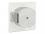 Delock Modular Wall Outlet flush mount 2 Port Cat.6 LSA