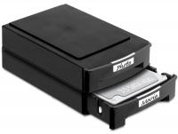 Delock 2 x Storage Boxes for 3.5 HDDs stackable