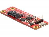 Delock Converter Raspberry Pi USB Micro-B female USB Pin Header SATA 7 Pin