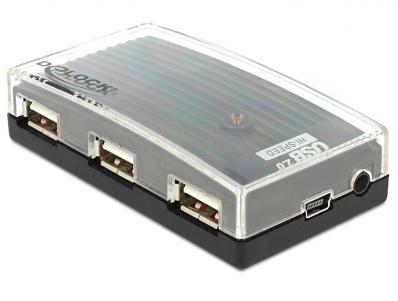 Delock USB 2.0 External Hub 4 Port