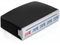 Delock 4 port USB 3.0 Hub, 1 port USB power internal external