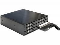 Delock 5.25 Mobile Rack for 6 x 2.5 SATA HDD SSD