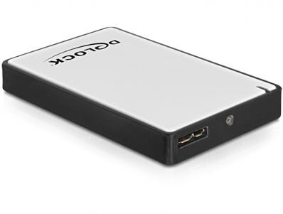 Delock 1.8 External Enclosure micro SATA HDD SSD USB 3.0