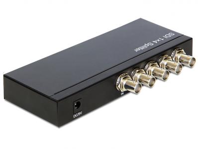 Delock 3G-SDI Splitter 1 4