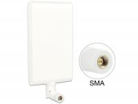 Delock LTE Antenna SMA 1 ~ 4 dBi Directional Rotatable With Flexible Joint White