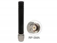 Delock GSM Quadband Antenna RP-SMA 2 dBi Omnidirectional Fixed Black