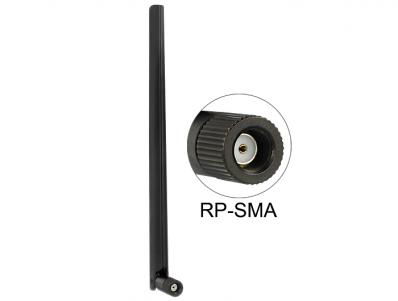 Delock WLAN Antenna RP-SMA 802.11 acahbgn 3 ~ 6 dBi Omnidirectional Joint