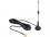 Delock ISM 433 MHz Antenna SMA 3 dBi Omnidirectional With Magnetical Stand Fixed Black