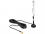 Delock GSM UMTS Antenna SMA 3 dBi Omnidirectional With Magnetical Stand Fixed Black