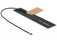 Delock LTE Antenna MHFU.FL-LP-068 Compatible Plug 0.5 ~ 2.0 dBi 150 mm PCB Internal Self-Adhesive