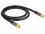 Delock Antenna cable F Plug F Plug RG-6U 1 m black