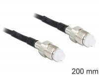 Delock Antenna Cable FME Jack FME Jack RG-174 200 mm