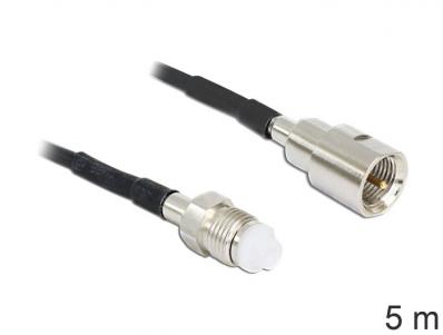 Delock Antenna Cable FME Jack FME Plug RG-174 5 m