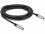 Delock Antenna Cable IEC Plug IEC Jack RG-6U quad shield 3 m black Premium