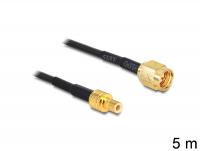 Delock Antenna Cable SMA Plug SMB Jack RG-174 5 m