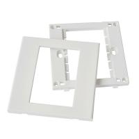 VALUE A/V Faceplate, 86x86mm, white