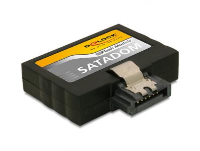 Delock SATA 6 Gbs Flash Module WT 16 GB MLC Low profile -40°C ~ +85°C Delock