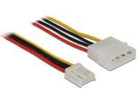 Delock Cable Power 4 pin male 4 pin floppy female 60 cm