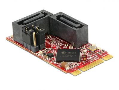 Delock M.2 NGFF 2242 B+M RAID Module IO 2 x SATA 6 Gbs