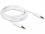 Delock Stereo Jack Cable 3.5 mm 3 pin male male 3 m white