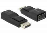 Delock Adapter Displayport 1.2 male VGA female black