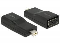 Delock Adapter mini Displayport 1.2 male VGA female black