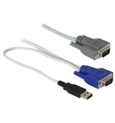 KVM kabelis USB 1.8m, 591030
