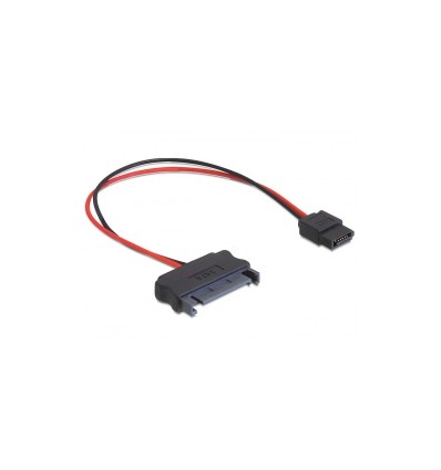 Cable SATA power 15 pin - SATA power 6 pin, 24cm