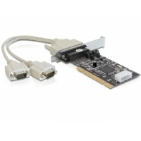 Delock PCI Card - 2 x Serial with voltage supply