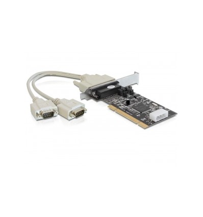 Delock PCI Card - 2 x Serial with voltage supply