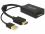 Delock Adapter HDMI-A male Displayport 1.2 female black