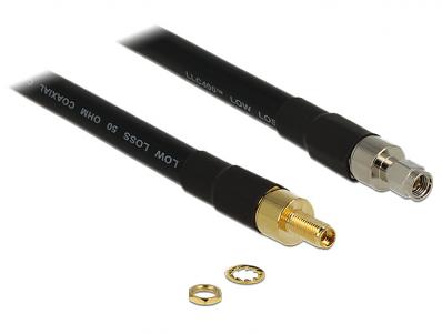 Delock Antenna Cable SMA Plug SMA Jack CFD400 LLC400 0.4 m low loss