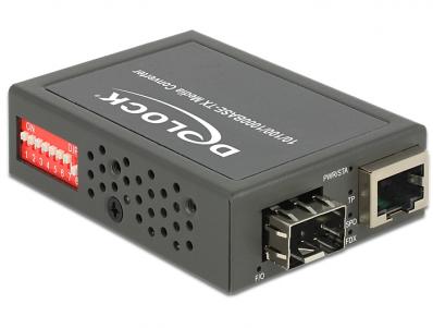 Delock Media Converter 101001000Base-T to SFP compact