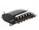 Delock 19 Patch Panel 24 Port Cat.6A black