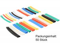 Delock Heat shrink tube set 50 pieces assorted colours