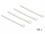 Delock Cable ties releasable white L 150 x W 7.2 mm 100 pieces