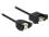 Delock Cable USB 2.0 Type-B female panel-mount USB 2.0 Type-A female panel-mount 1 m