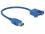 Delock Cable USB 3.0 Type-A female USB 3.0 Type-A female panel-mount 25 cm