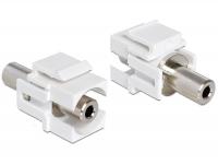 Delock Keystone module Stereo jack 3.5 mm female Stereo jack 3.5 mm female