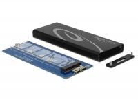 Delock External Enclosure M.2 NGFF SSD USB 3.1