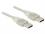 Delock Cable USB 2.0 Type-A male USB 2.0 Type-A male 1 m transparent