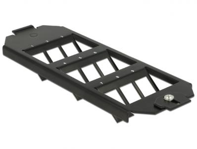 Delock Keystone Mounting 9 Port for floor tank