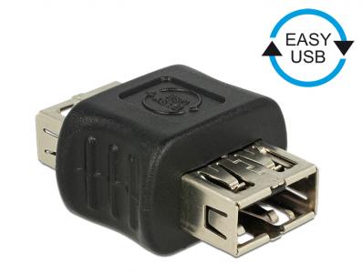 Delock Adapter EASY-USB 2.0 Type-A female EASY-USB 2.0 Type-A femal